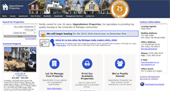 Desktop Screenshot of oppenheimerproperties.com